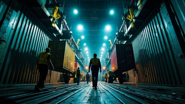 Konteyner İç Dolum İç Boşaltma