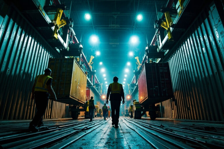 Konteyner İç Dolum İç Boşaltma