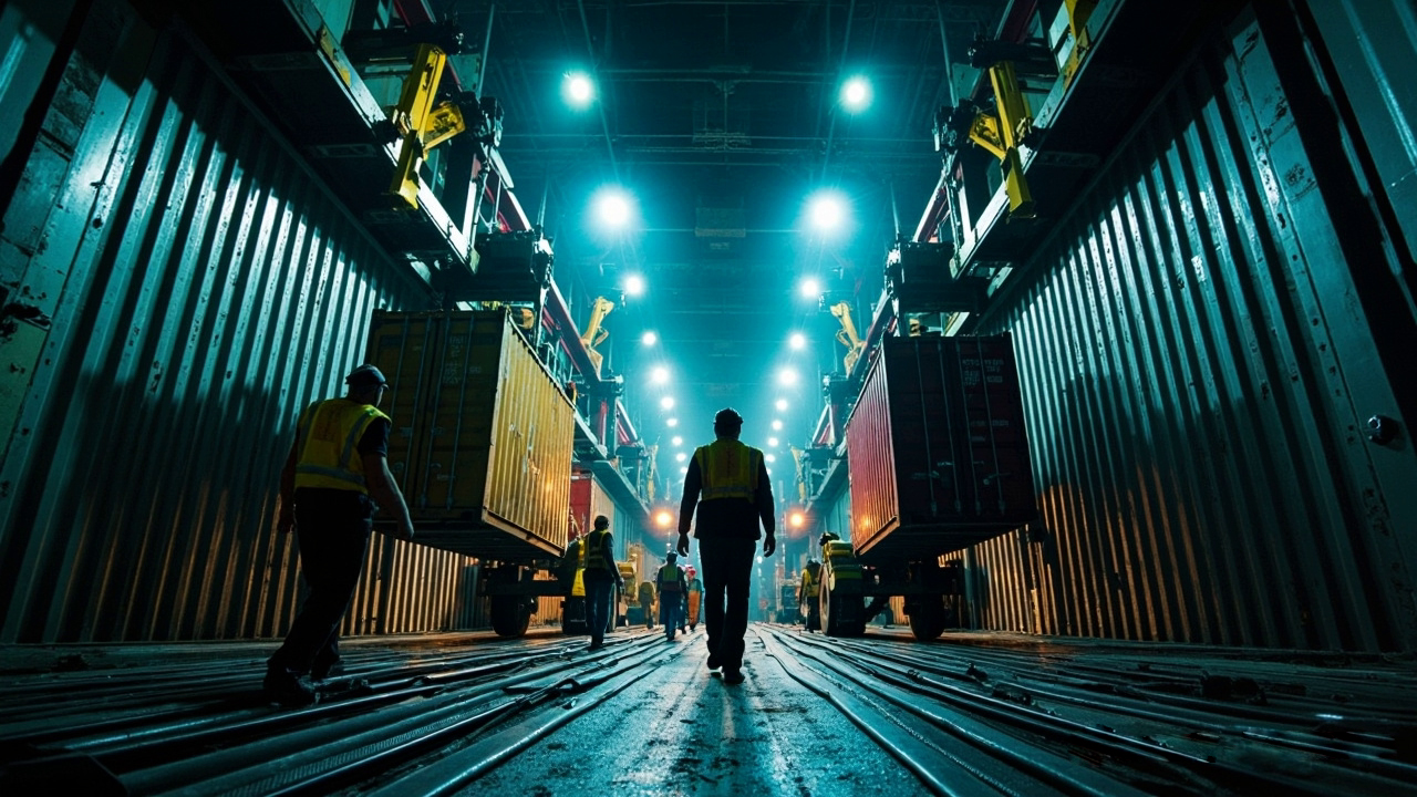 Konteyner İç Dolum İç Boşaltma